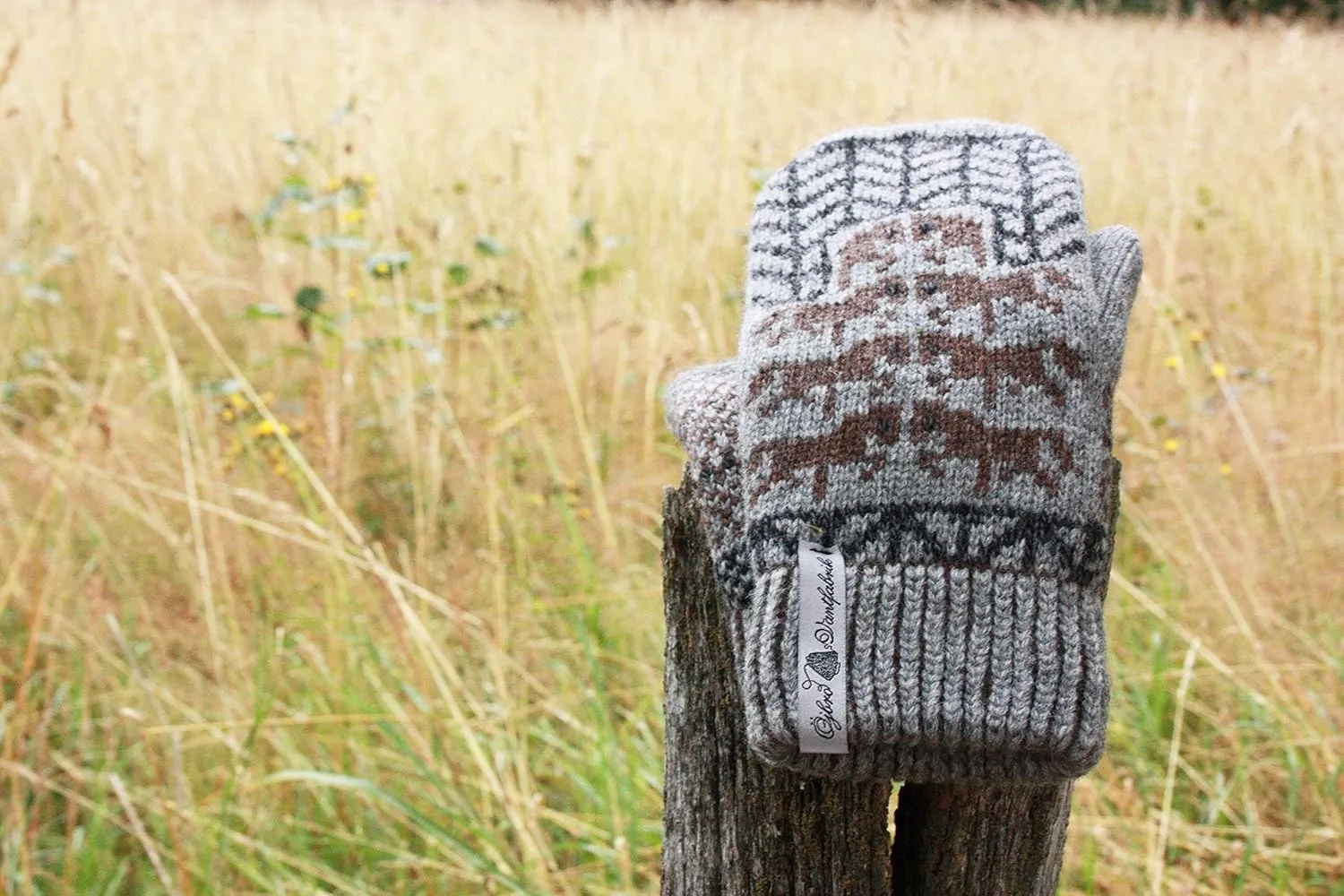 Öjbro Swedish made 100% Merino Wool Soft Thick & Extremely Warm Mittens (as Featured by the Raynauds Assn)