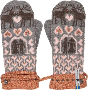 Öjbro Swedish made 100% Merino Wool Soft Thick & Extremely Warm Mittens (as Featured by the Raynauds Assn)