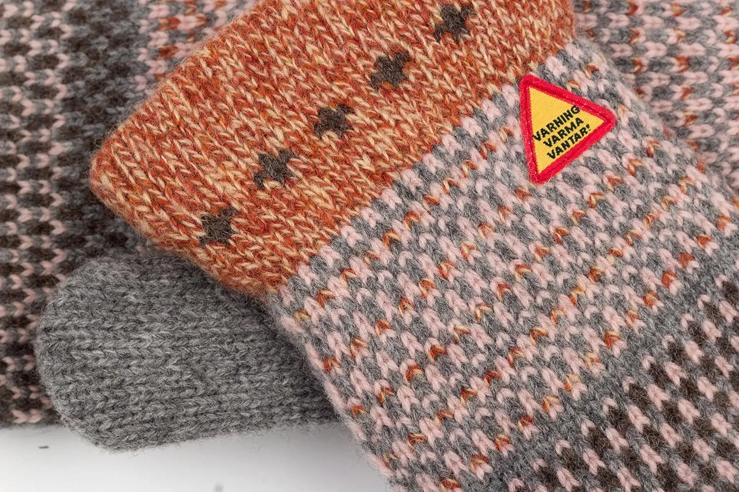 Öjbro Swedish made 100% Merino Wool Soft Thick & Extremely Warm Mittens (as Featured by the Raynauds Assn)