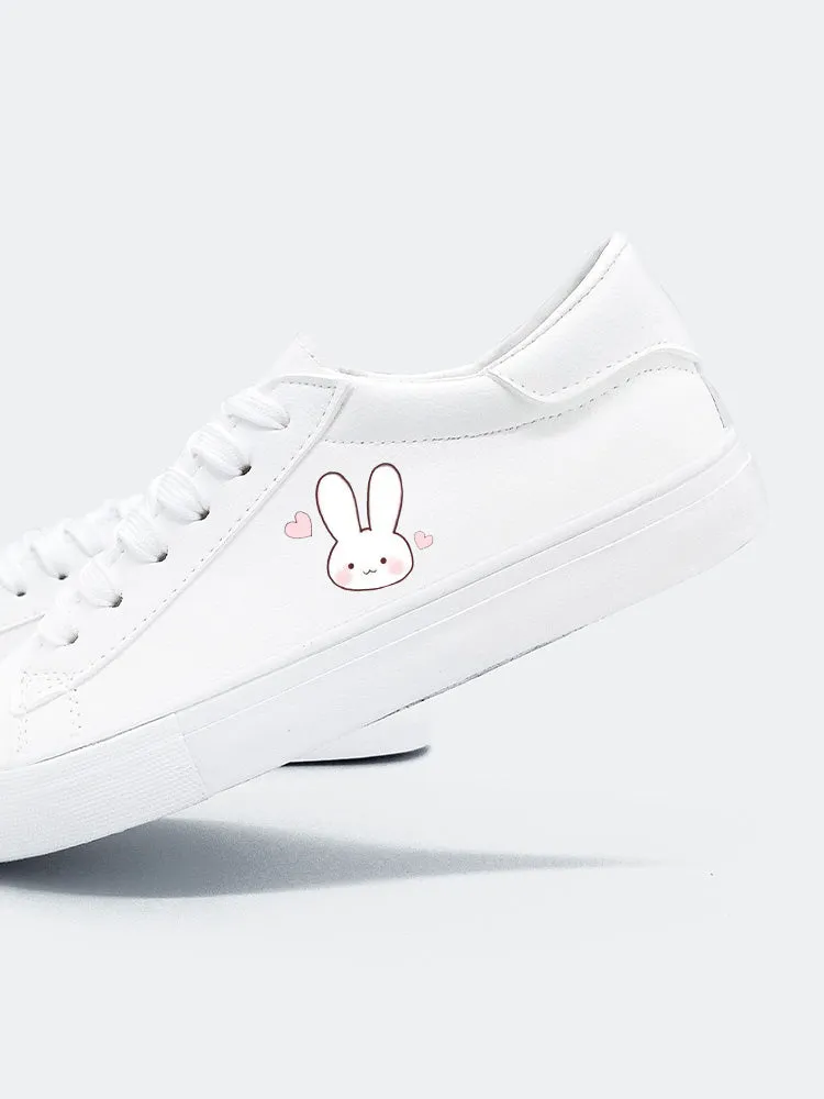 Kawaii Sweet All-match Cartoon Pattern Sneakers