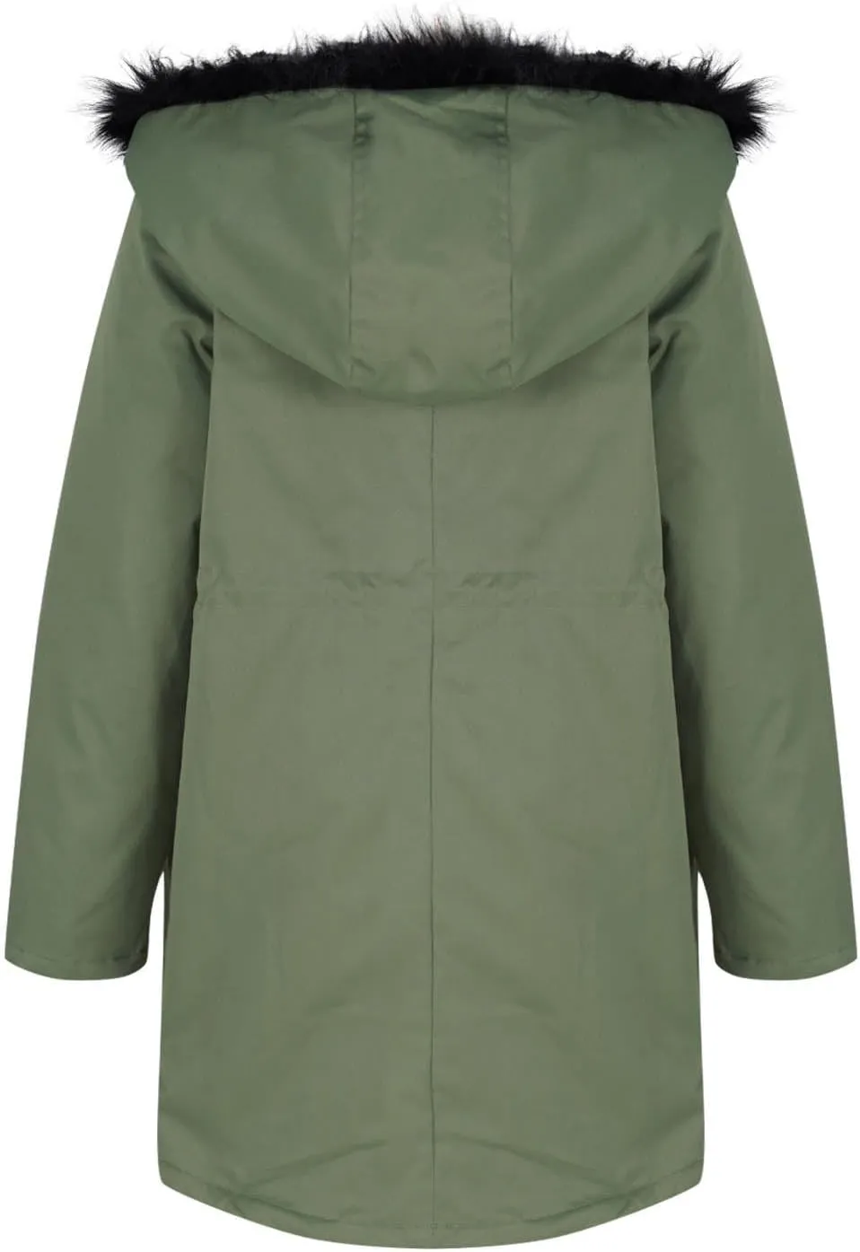 Thicken Fleece Parka Women Winter Coat Warm Puffer Jacket Quilted Down Coats Casual Sherpa Outerwear with Furry Hood